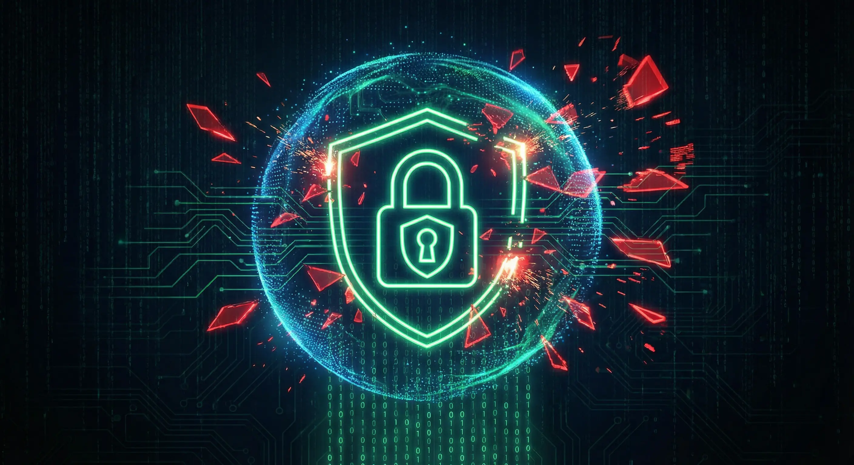 Illustration about the importance of cybersecurity