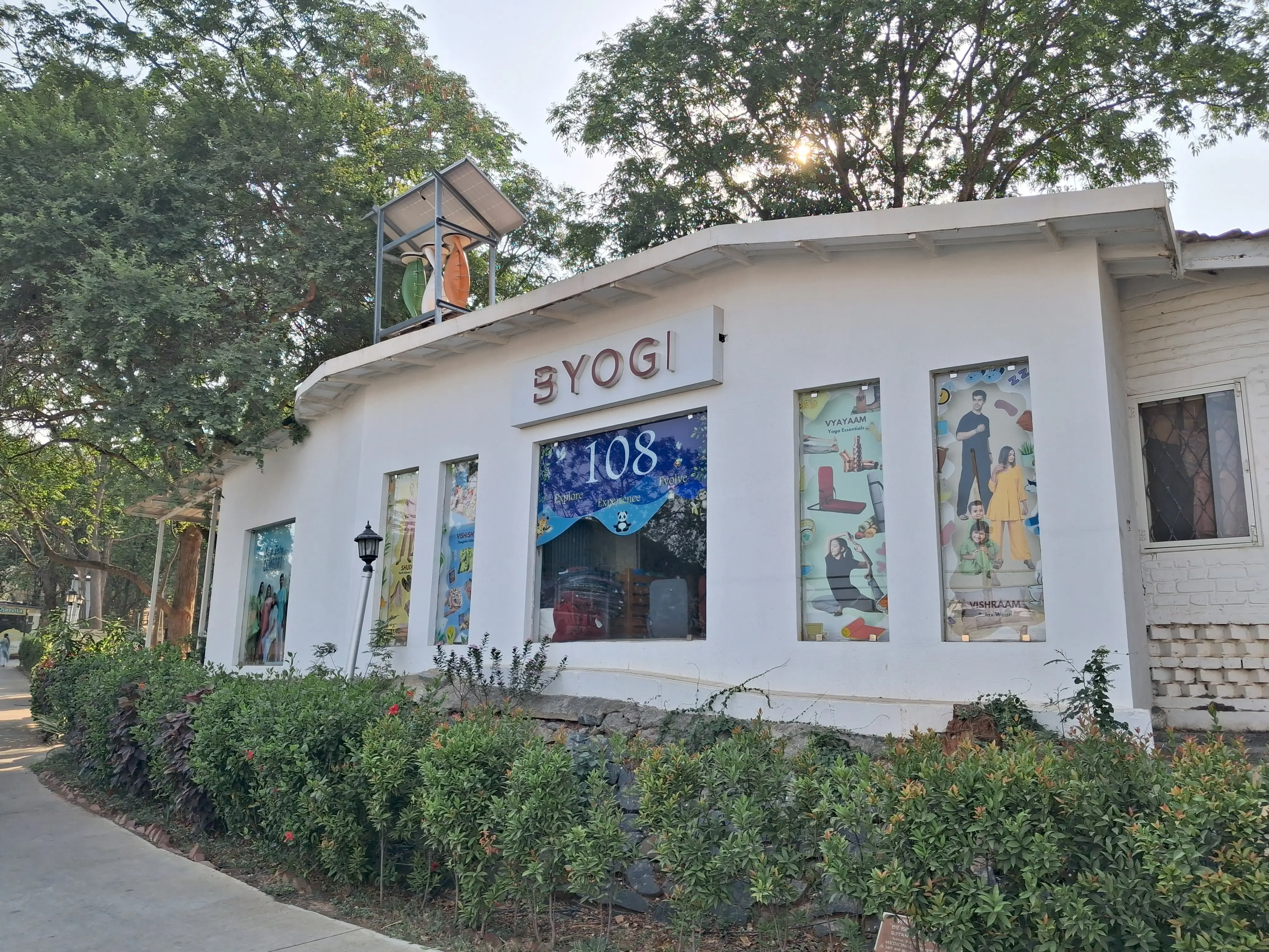 BYOGI wellness and yoga center building