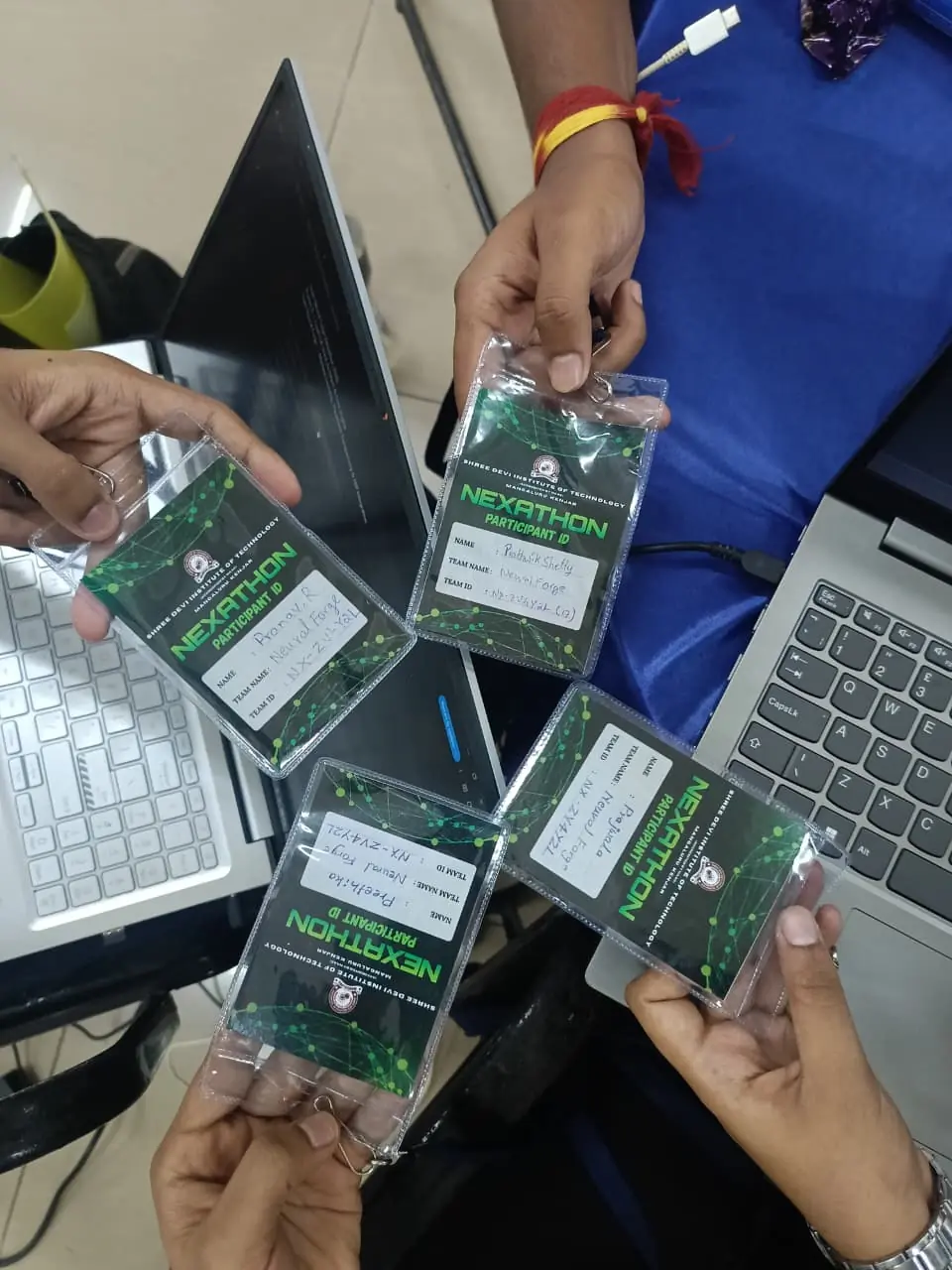 Team Neural Forge Official Hackathon Badges