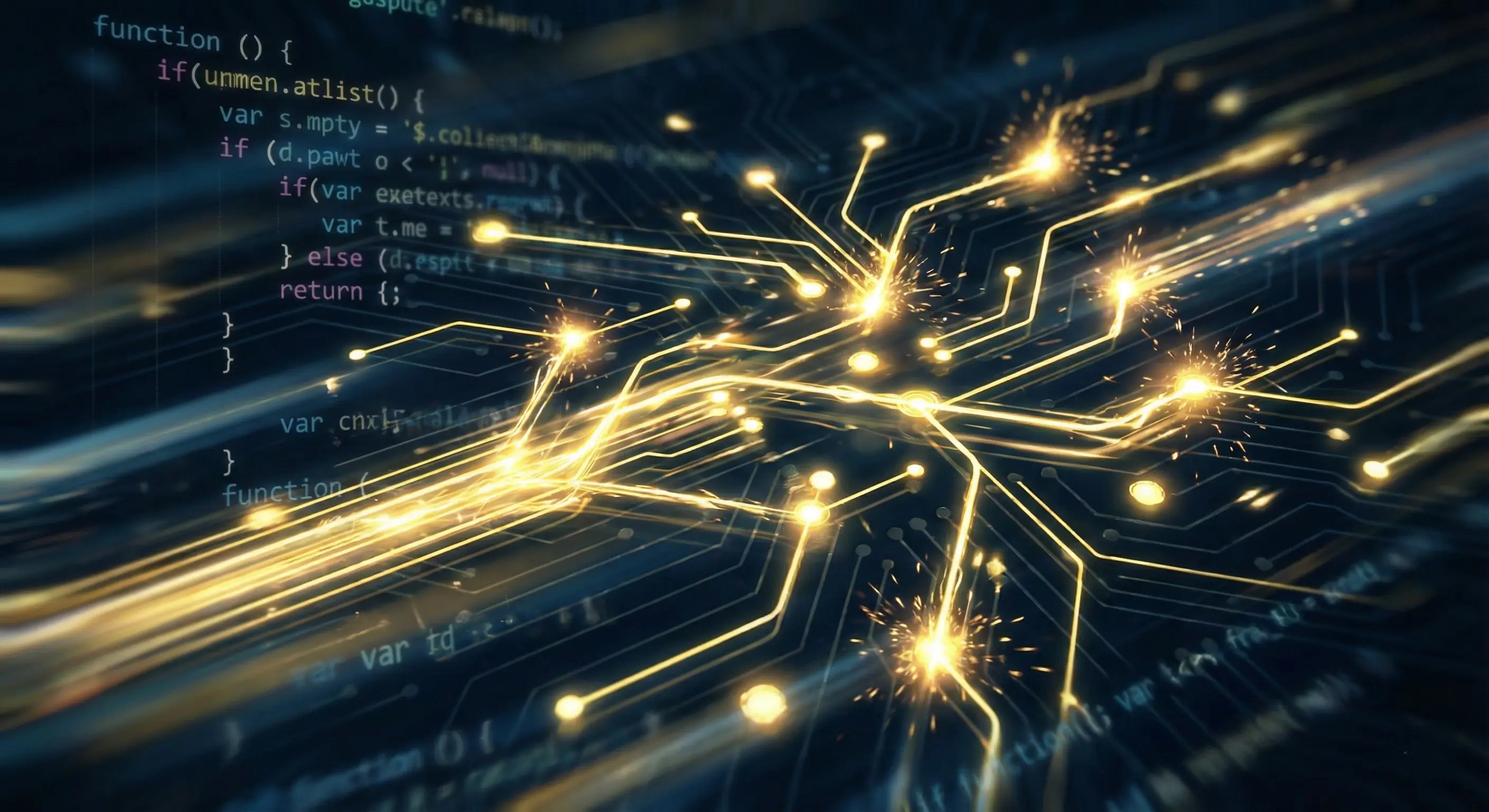 Illustration of JavaScript interacting with HTML and CSS
